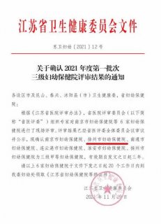 官宣!徐州市妇幼保健院顺利通过“三甲”复评!