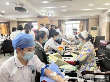 献给生命的礼物——徐州市中医院组织开展无偿献血活动