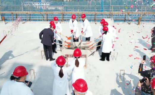 主体封顶:聚焦徐州市东方人民医院新大楼建设