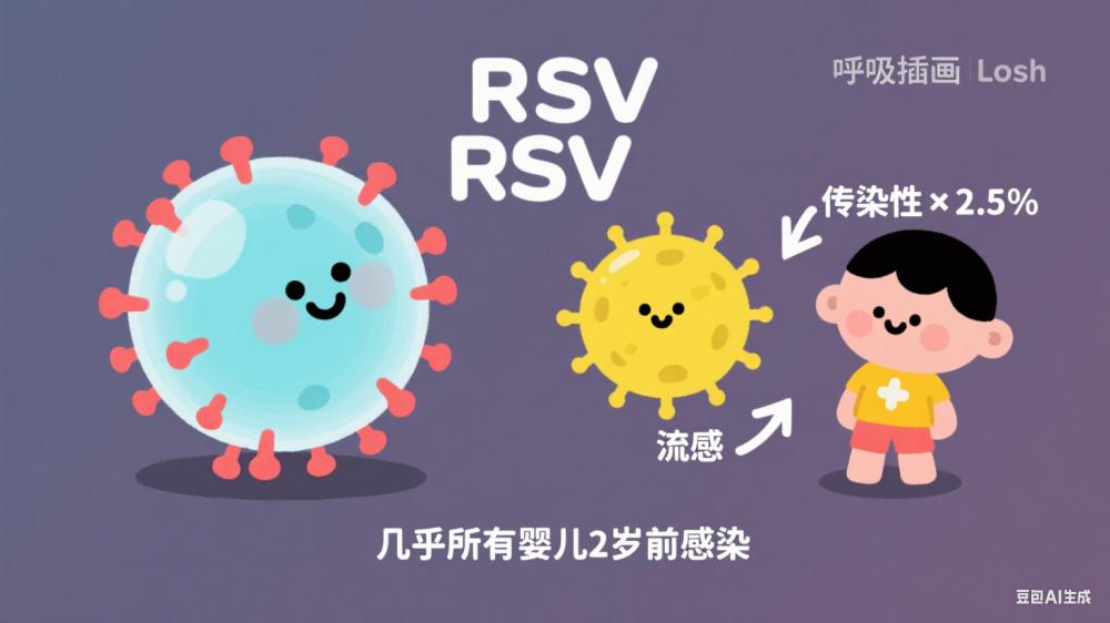 呼吸道合胞病毒秋季流行 提前预防安稳度过
