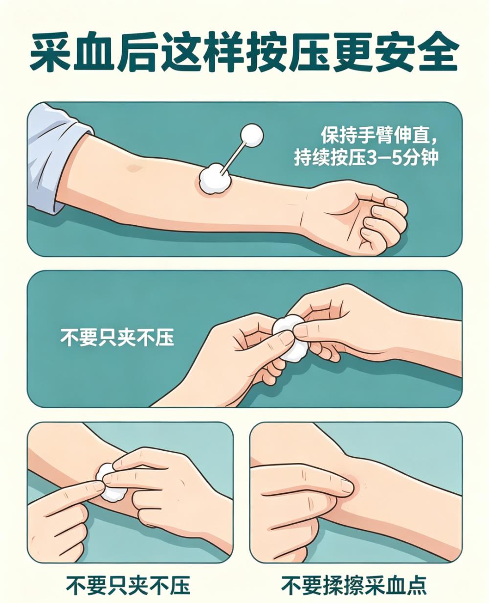 体检抽血全科普：空腹、喝水、服药、止血一次讲清