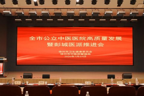 徐州召开全市公立中医医院高质量发展暨彭城医派推进会