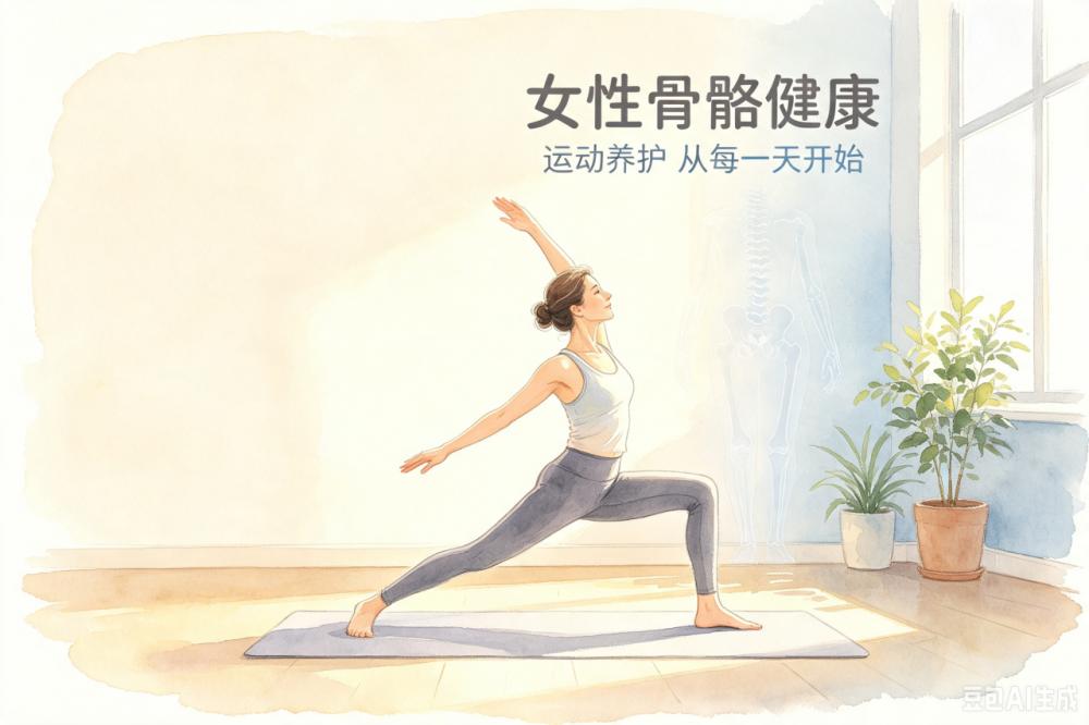 别让骨头悄悄变“空”！更年期女性护骨指南