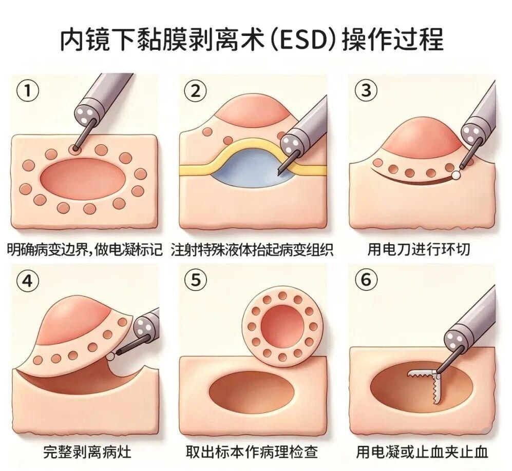 无症状≠无病变 | 徐矿总医院消化内镜ESD技术精准剥离癌前病变