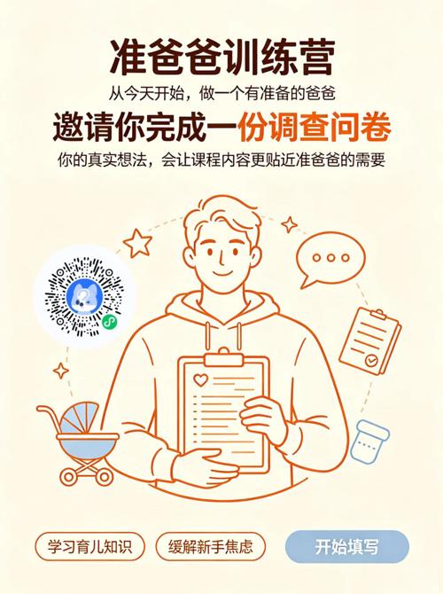 徐州市妇幼保健院准爸爸训练营即将启航，诚邀各位准爸爸填写调研问卷