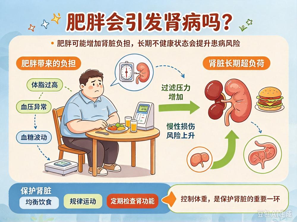 半年泡沫尿，查出大问题 肥胖正在悄悄毁掉你的肾